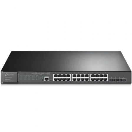TP-Link TL-SG3428XMP Switch Gestionado Omada L2+ con 24 Puertos PoE+ y 4 SFP+ 10G